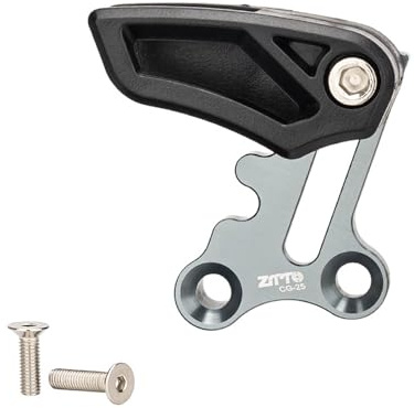 SOUUXIU Guía de Cadena de Bicicleta de montaña, Protector de Cadena Tipo E de Montaje Directo de aleación de Aluminio para Sistema único 1X de 26T a 36T