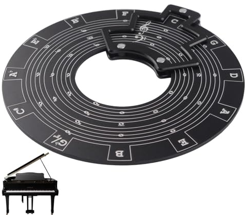 Xujuika Chord Wheel - Quintenzirkel Klavier Gitarre | Kreis Der Fünften Scheibe | Quintenzirkel Werkzeug | Gitarrenmusiktheorie Quintenzirkel | Gitarrenmelodie Werkzeugkreis Für Anfänger