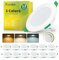 Fondiiz LED Downlights for Ceiling Dimmable, 6W Recessed Ceiling Lights, Warm White 2700K Natural White 4000K Cool White 6000K Adjustable, 75-90mm Cut Out, IP44 LED Spot Lights for Bathroom, 12 Pack
