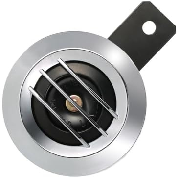 Avvisatore Acustico Accessori Moto Corno Rotondo 105dB Alto Volume Altoparlanti Per 12V 1.5A Per