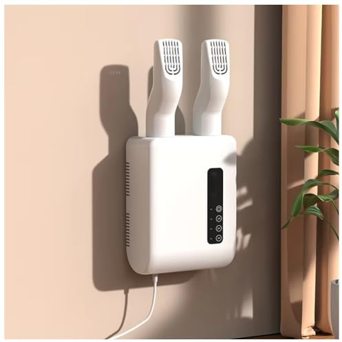 Shoe Dryer,Wall Mounted Electric Socks Gloves Dryer, Quiet Boot Dryer with 3H Timer Constant Temperature, Smart Boot Deodorizer for Work Boots Gloves Hats Socks Ski Boots green