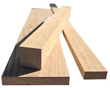 Genuine Oak Planed Wooden Batten (0.45, 45x21, Millimetres, 30.0, Centimeters)