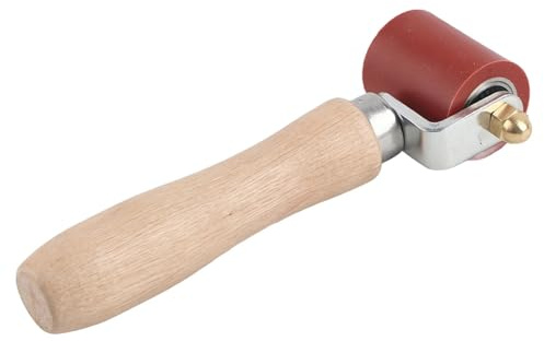 40 mm hög temperaturbeständig silikon manuell tryckrulle för svetsning PVC-tak för svetsning (röd)