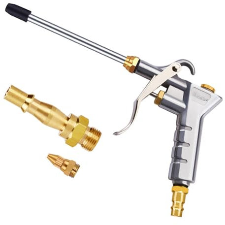 Soufflette à air comprimé Pistolet de Nettoyage avec 1/4NPT et 1/4BSP à connexion rapide