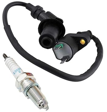 MACHSWON Car Ignition Coil for TRX 300 FourTrax 1988-2000 Ignition Coils with 4929 DPR8EA9 Spark Plug