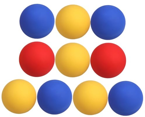 MAGICLULU Silikonbälle 10 Stück Myofasziale Triggerpunkt Therapiebälle Tragbare Faszienmassage für Muskelregeneration und Schmerzbehandlung Geeignet für Sport und Zufällige Farbe