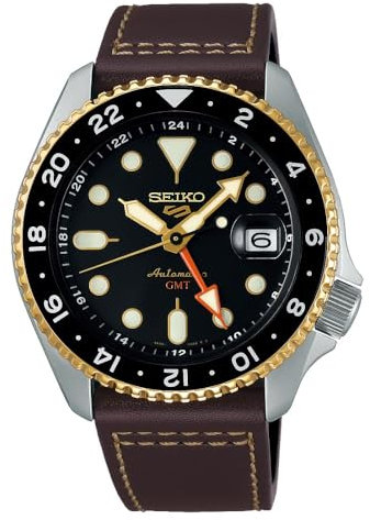 Seiko SSK036K1 Orologio 5 Sports Automatico GMT