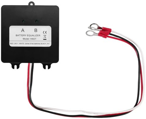 Vocdikficy Égaliseur de Tension de Batterie Solaire Ha01 pour Système Solaire de Batterie Stable D'Équilibreur de Batterie au Gel D'Acide de Plomb 24V