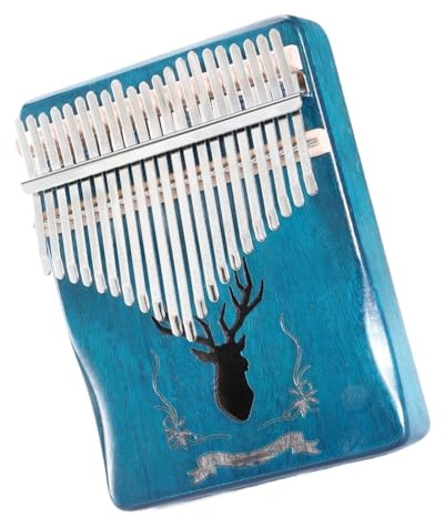 Erwachsene Kalimba Professionelles Tragbares Daumenklavier-Stimminstrument Mit 21 Tasten Kalimba