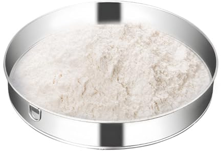 Schermo In Rete Setaccio Di Farina - Strumento Da Forno In Acciaio Inossidabile 9,84 Pollici | Schermata Di Setacciatura Portatile | Setaccios A Maglie Raffinata, Setaccio Da Forno Arrugginito Per C