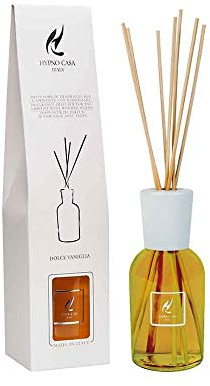 Hypno Casa - Duftspender mit süßen Stäbchen Vanille Eco 250 ml