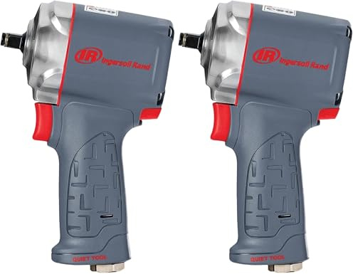 Ingersoll-Rand 36QMAX Ultra Compact, Quiet and Lightweight 1/2 Inch Impact Wrench (Pack of 2)