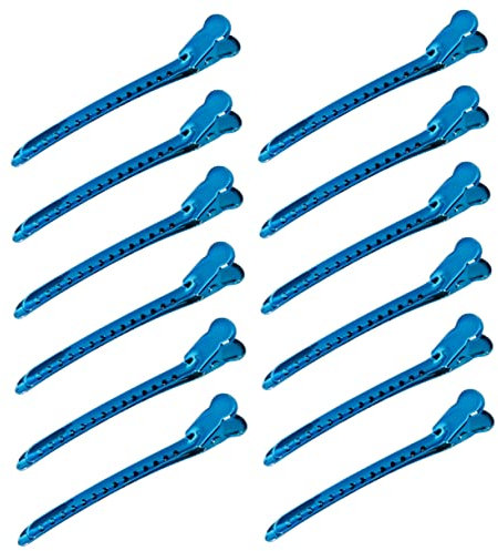 Beatifufu 12pièces Clips De Coiffure Pour Salon Outils De Séparation Stylisation Cheveux Pour Coiffeurs Et Usage Personnel