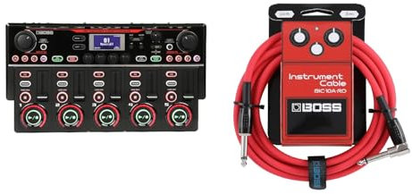 BOSS RC-505MKII Loop Station Bundle mit BOSS BIC-10A-RD Instrumentenkabel
