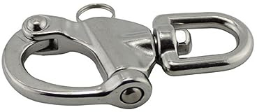 Grillete Tipo Ojo Giratorio de Acero Inoxidable para Uso Exterior