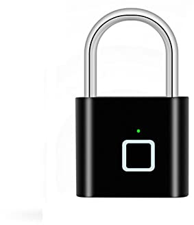 Cerradura de puerta inteligente, Candado de huella dactilar inteligente Tuya, cerradura de puerta recargable por USB, candados biométricos de puerta con huella dactilar, desbloqueo de aplicación de al