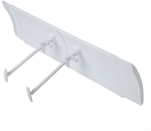 Deflector de aire de CA ajustable para aire acondicionado central, control de dirección del flujo de aire de ventilación de techo con filtro purificador de algodón, se adapta a 58.5-95 (M-filtro de