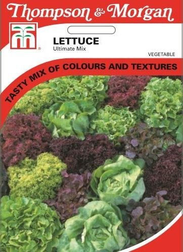 Thompson & Morgan - Vegetables - Lettuce Ultimate Mix - 200 Seed
