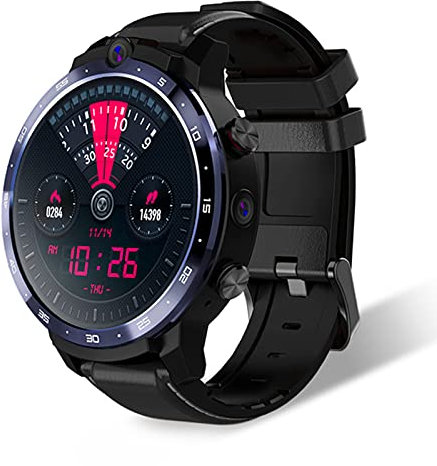 QESTO AVB Laker Smart Watch da uomo Cardiofrequenzimetro impermeabile 50 m nuoto corsa contapassi cronometro smartwatch (B)