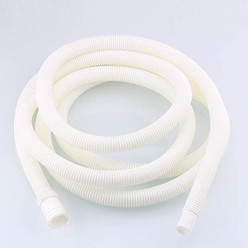 LSSEDA Drain Hose,Replacement Drain Hose,Flexible Air conditioning drain hose Universal water inlet Extension Pipe for washing machine Faucet Bathroom Accessories for Dishwasher,(Color:White)