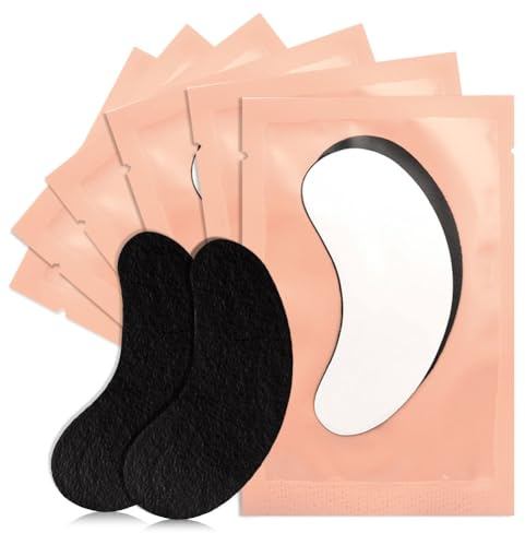 Lunamoon UV Augenpad für Wimpernverlängerung Wimpernpads Eyelash Pad 50Paar | UV Wimpernverlängerung Pad,Wimpern Augenpads,Wimpern Patches,Eye Patch for Eyelash Extension,Wimpern Extension Zubehör