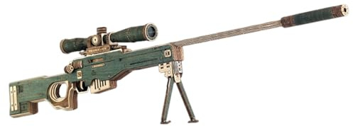 MetaHrystynx 3D Wooden Sniper Rifle