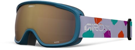 Giro Buster Kids Snow Goggle Teal Painted - Amber Rose