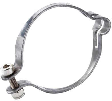 GMGQJST Passacavo Telaio Bici Morsetto for Cavo Freno Vintage for Bici, Morsetto for Tubo Cambio Freno a Disco, Linea di Arresto in Acciaio(31.8mm)