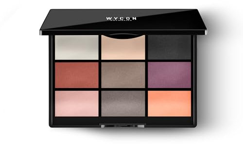 WYCON cosmetics QUICK PALETTE EYESHADOW MATT - Palette di Ombretti Occhi effetto Opaco, shadow palette, trucchi matte,12 tonalità