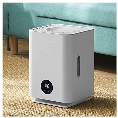 Humidificador Ultrasónico Humidificadores de niebla frescos Dormitorio de Mute Hogar Pequeña Mujeres Embarazadas y bebés Smart Air Purificación Humidificador Humidificador de Aire