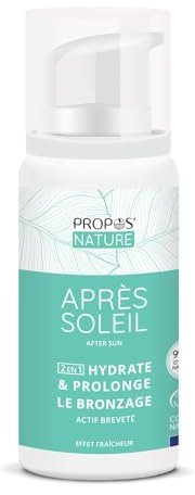 Gel après-soleil Bio - Aloe Vera - Apaise et Prolonge le bronzage - Fabriqué en France -100ml - PROPOS'NATURE