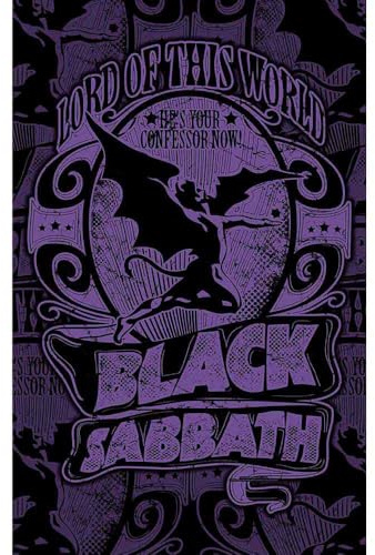 Razamataz BLACK SABBATH FLAGGE FAHNE LORD OF THIS WORLD POSTERFLAGGE STOFF