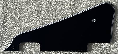 Plektrumschutz für Gibson Epiphone Les Paul LP P90 Style Gitarre Pickguard Schlagbrett (5-lagig, schwarz)