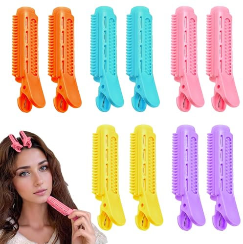 10 Stück Volumen Clips Haare, Haarvolumen Klammern, Volumengebende Haarspangen, Für Haaransatz Fülle,Wurzelspangen Für Haarvolumen,Volumizing Hair Root Clip Set,Anti-Rutsch Haar Clips Für Mehr Volumen