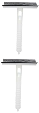 NIYANGLE 2pcs Multipurpose Glass Cleaning Tool for Home Window Glass Windscreen Wiper Shower Squeegee for Cleaning Windows Shower Doors and Car Ease