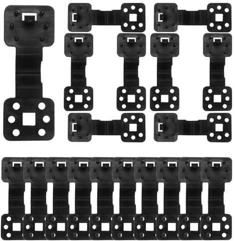 Alicates para red para parasoles | 100 pinzas sólidas para red anti-UV, reutilizables y resistentes, accesorios de jardín antiviento para red antipájaros, invernadero y jardín