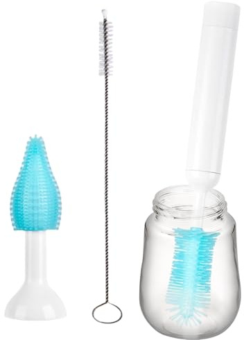 Cepillo Eléctrico para Botellas Kit de Limpieza y Fregador