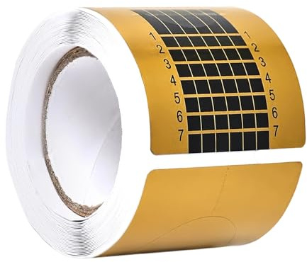 Outil professionnel d'extension d'ongles français avec motif fer à cheval rectangulaire, papier enduit hautement transparent pour manucure légère, utilisation en salon de manucure, kit d'extension
