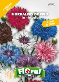 Sementi da fiore di qualità in bustina per uso amatoriale (FIORDALISO DOPPIO IN MISCUGLIO)