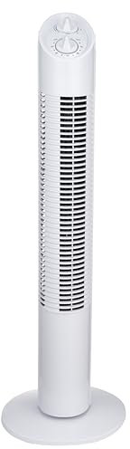 Salco Standventilator KLT-1081, Turmventilator, Tower Fan, Lüfter, 74 cm hoch, leise, Timer, Oszillation- Abkühlung garantiert! Für jeden Raum geeignet!