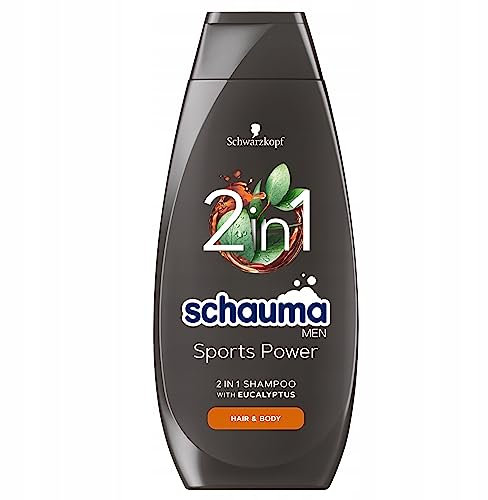 Schauma Sports Power Shampoo Kräftigungsshampoo Zum Waschen Von Haar Und Körper 400ml