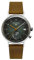 Bauhaus Herren Herrenuhr Solar 2112 mit Energieanzeige und Lederarmband