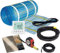 Flexithermo™ Plus Kit complet de chauffage au sol électrique I Puissance de chauffage : 200 W/m² (12,0 m x 0,5 m ; 6 m²) Chauffage au sol électrique pour tous types I avec thermostat numérique avec