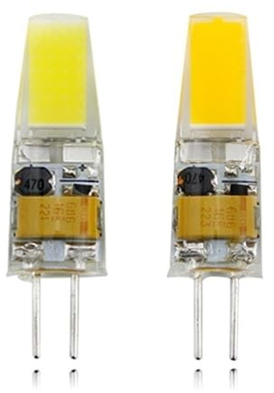 Fengyan Home Bulbs MINI LED Bulb AC DC 12V G4 1505 COB Chip Light 360 Beam Angle Lights Replace 30W Halogen G4 LED Lamp Spotlight Household Lamp ( Emitting Color : Cold White , Wattage : AC DC 12V )