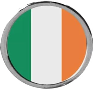 Ireland code44 DOME on a Dog Show Ring Clip and Number Card Holder