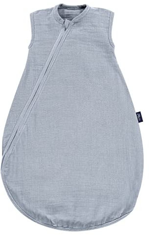 Alvi Sommertraum Mull Sommerschlafsack für Babys, Leichter Strampelsack für den Sommer, 0.5 TOG, aus 100% Baumwolle, atmungsaktiv
