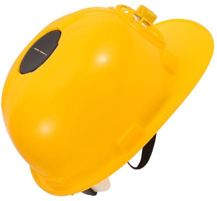 HOMOCONO Solar Fan Sicherheitshelm Mit Uv-Schutz Für Bauarbeiten Atmungsaktiver Schutzhelm Mit Für Outdoor-aktivitäten Sommerhitze Schattenspendend