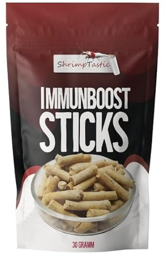 Immunboost-Sticks (30g) für Garnelen, Welse, Krebse, Schnecken, Wirbellose