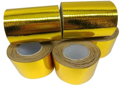 GRIRIW Wärmedämmband Für -automobile 50 Mm X 0 2 Mm X 10 M Wärmeeinlass-wrap Dekoratives Klebeband Robust
