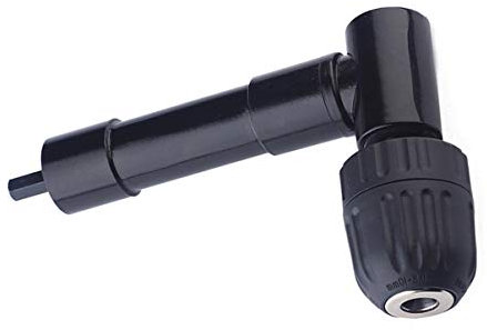 DOITOOL Accessoires De Perceuse Pour Adaptateur De Fixation De Perceuse À Angle Droit Coudé À 90° Pour Outils Sans Fil
